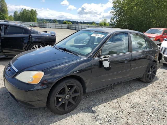 2002 Honda Civic Lx VIN: 2HGES15592H551358 Lot: 57148474