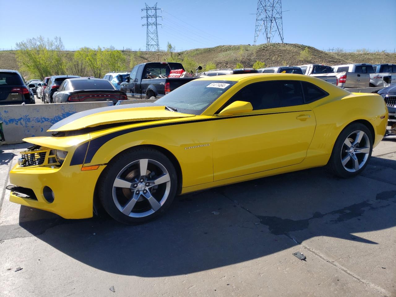 2G1FB1E35C9124300 2012 Chevrolet Camaro Lt