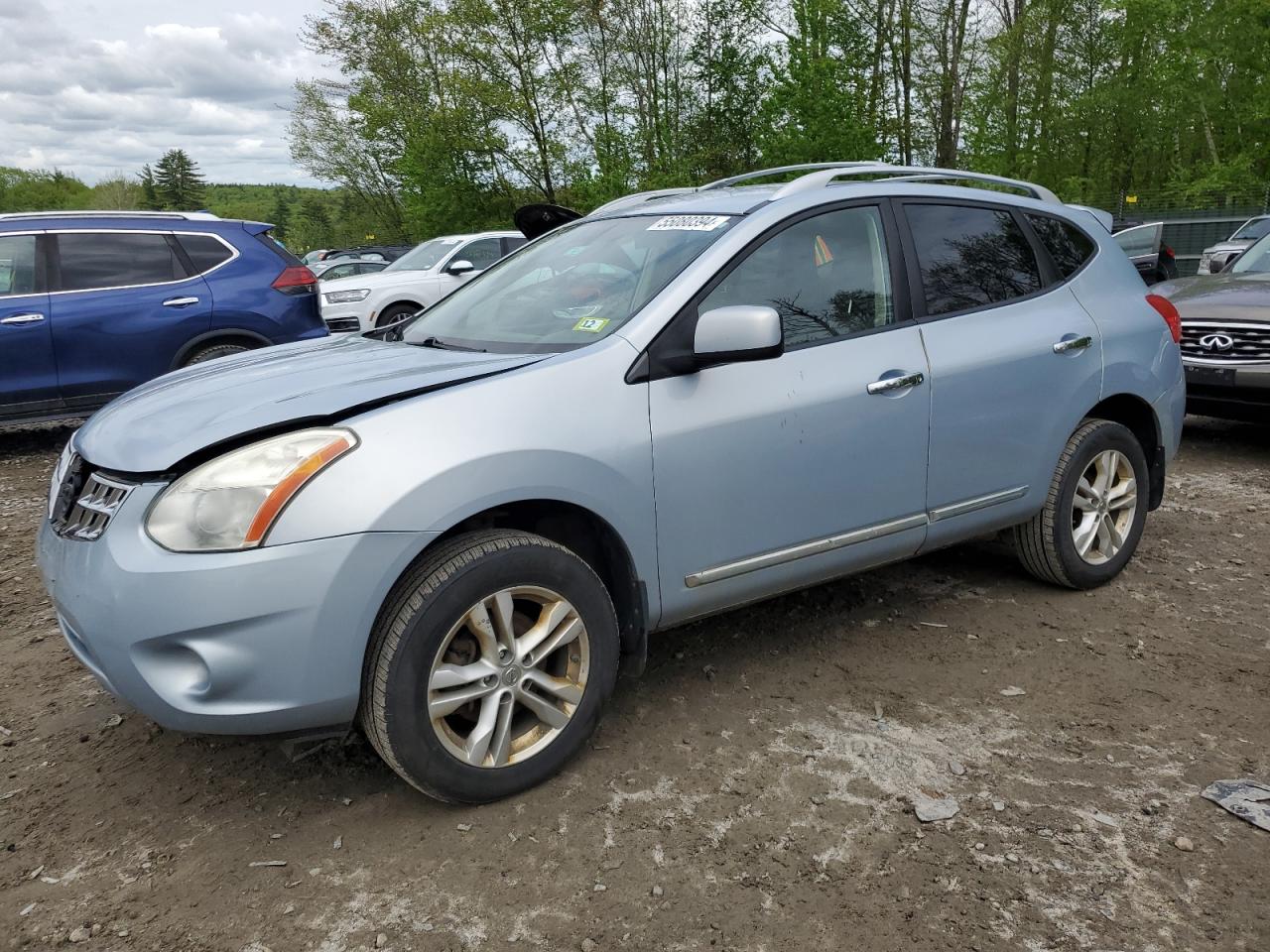 2012 Nissan Rogue S vin: JN8AS5MVXCW358536