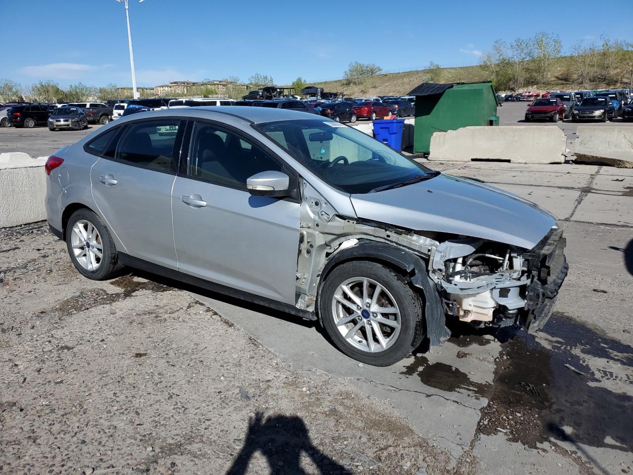 2017 Ford Focus Se vin: 1FADP3F28HL231848