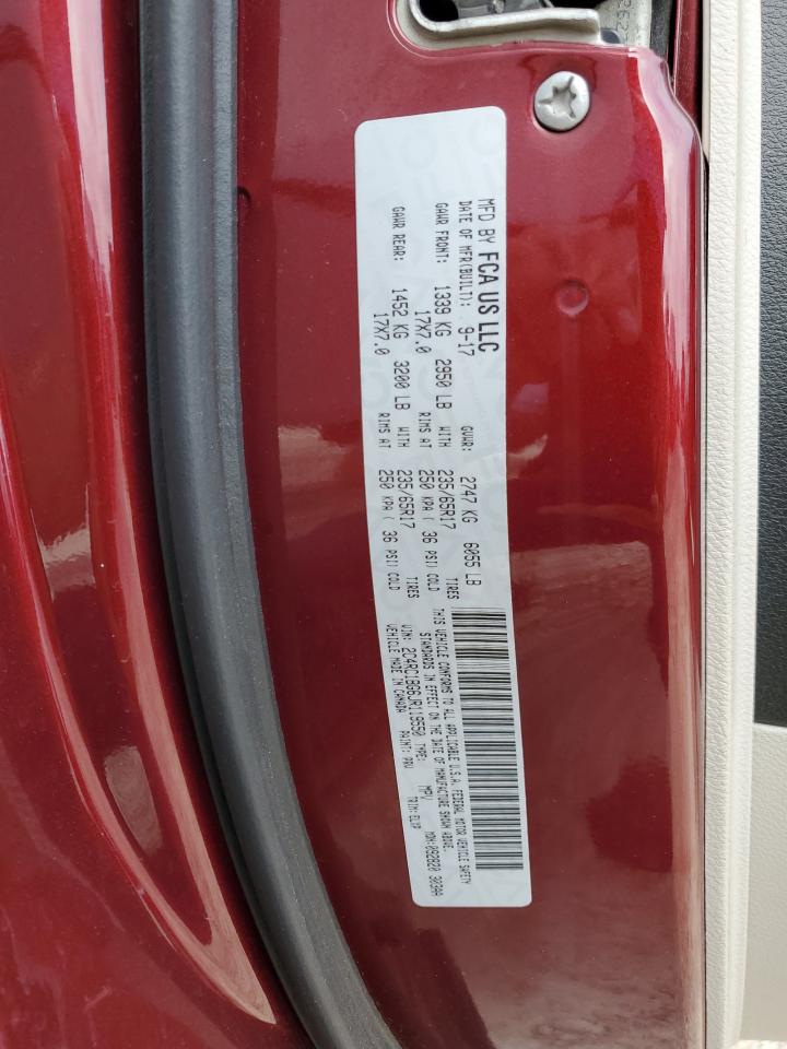 2C4RC1BG6JR119550 2018 Chrysler Pacifica Touring L