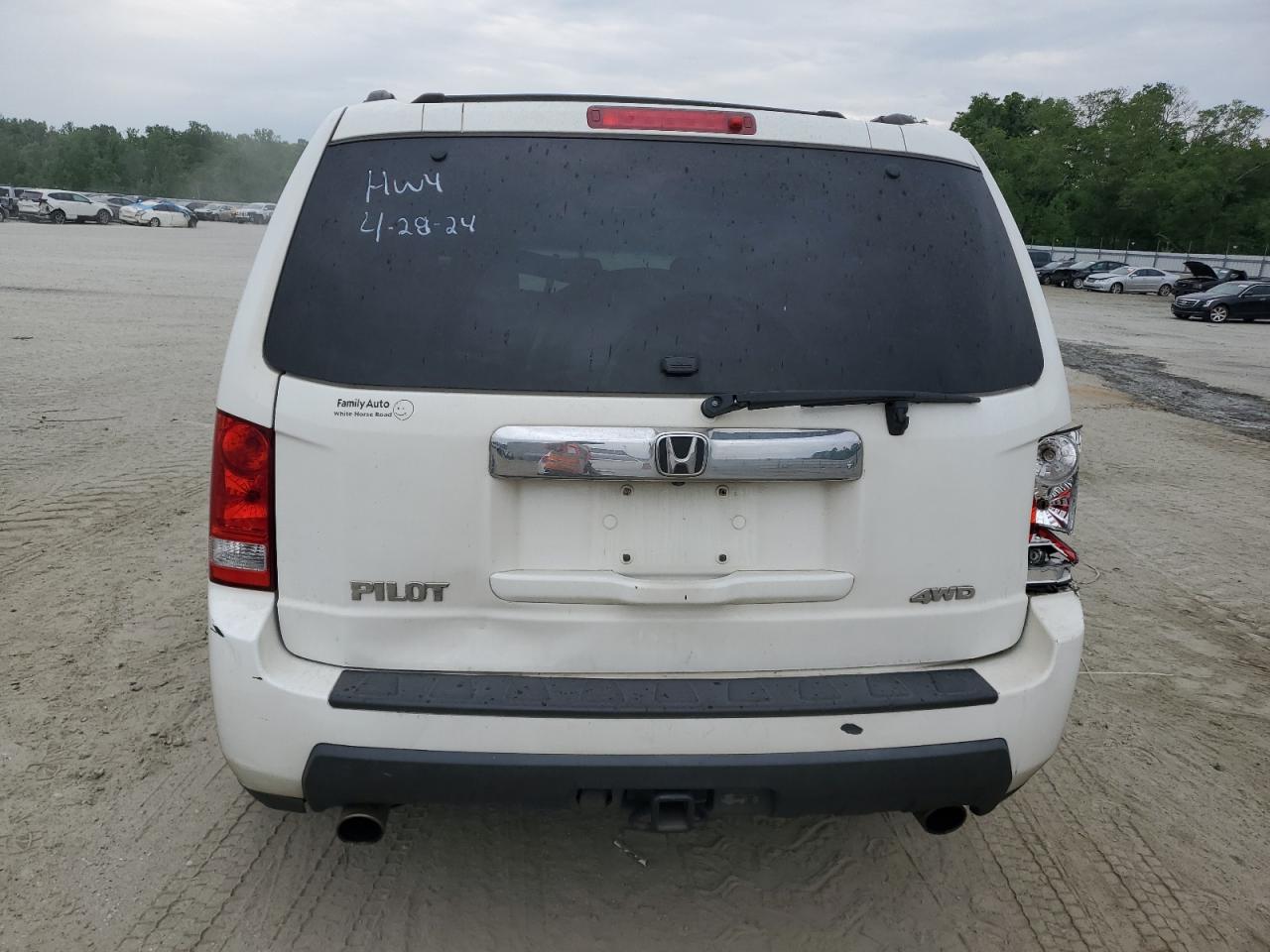 5FNYF485X9B041257 2009 Honda Pilot Exl