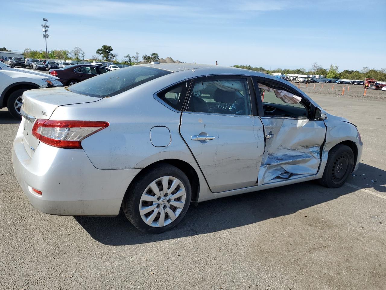 3N1AB7AP7EY285587 2014 Nissan Sentra S