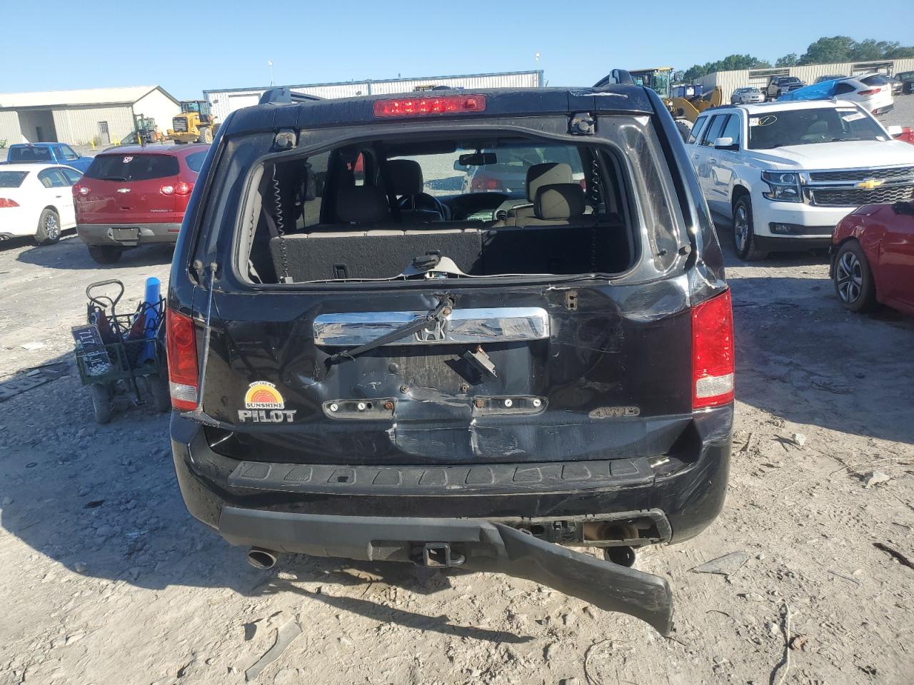 5FNYF4H58AB013915 2010 Honda Pilot Exl