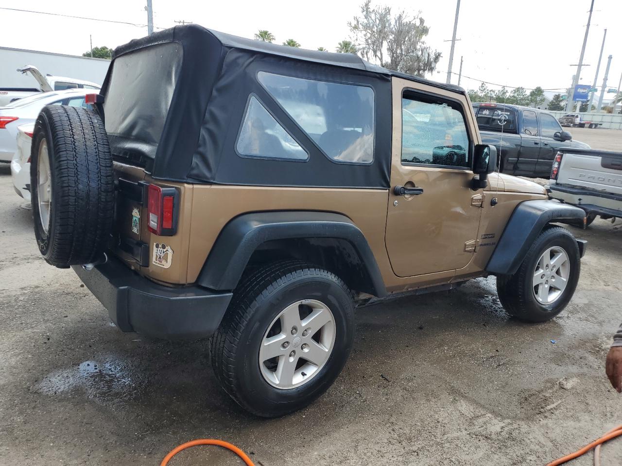 2015 Jeep Wrangler Sport vin: 1C4AJWAG6FL639572