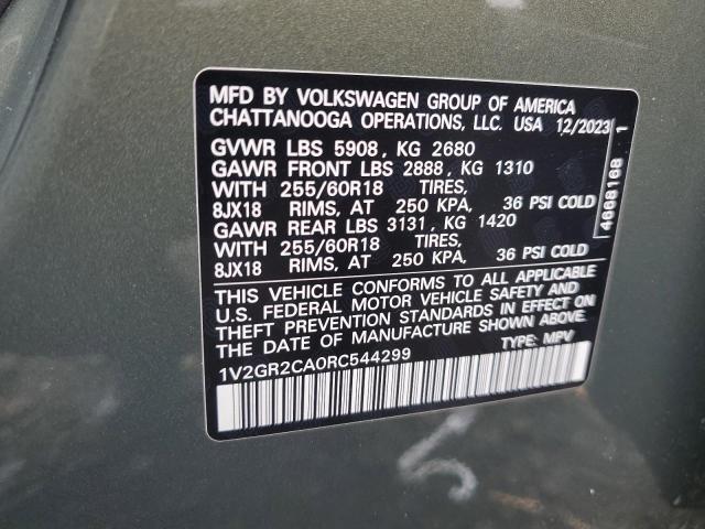 VIN 1V2GR2CA0RC544299 2024 VOLKSWAGEN ATLAS PEAK no.13