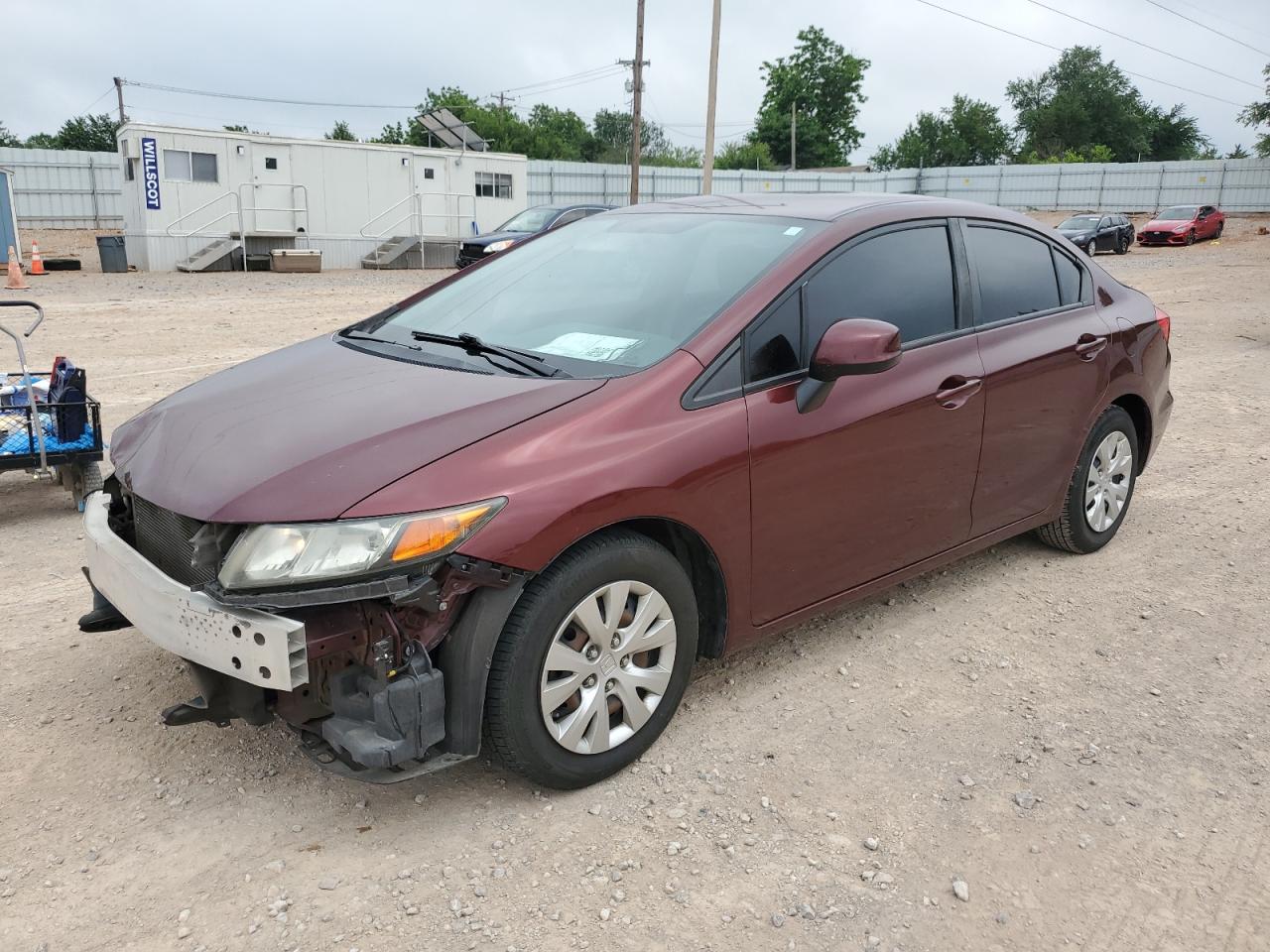 2HGFB2F57CH596437 2012 Honda Civic Lx