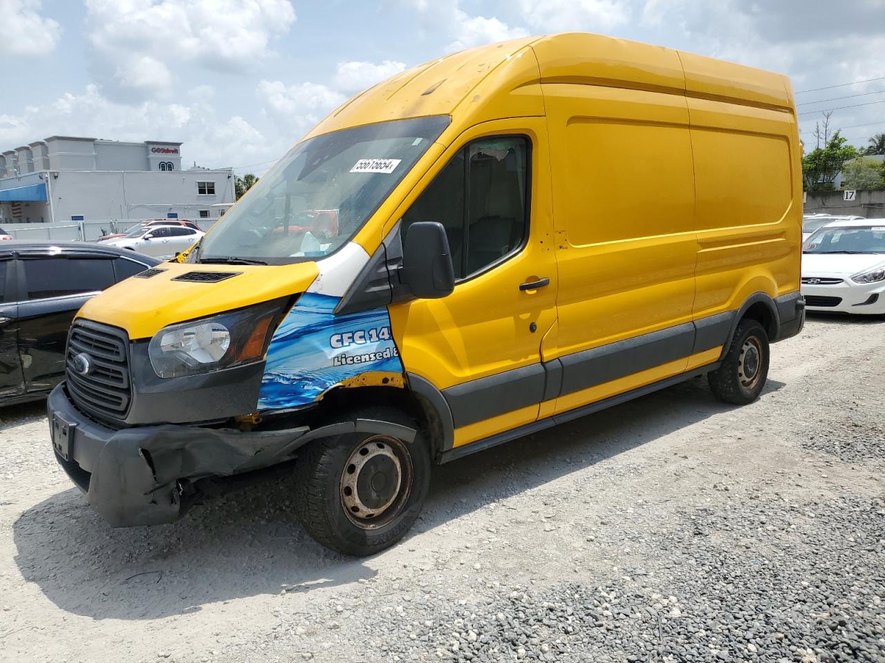 2018 Ford Transit T-250 vin: 1FTYR2XM2JKA70697