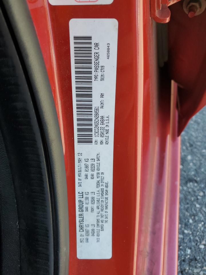 1C3CDZAG5CN280561 2012 Dodge Avenger Se