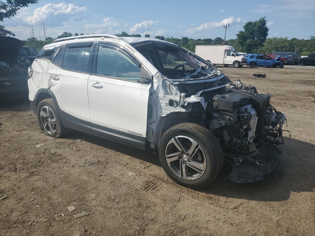 2018 GMC Terrain Slt vin: 3GKALVEV7JL335441