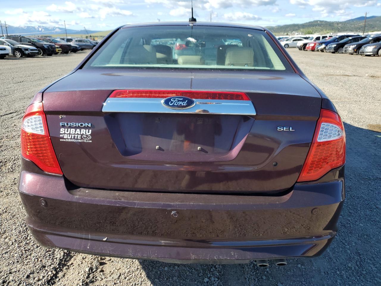 3FAHP0JA1CR397198 2012 Ford Fusion Sel