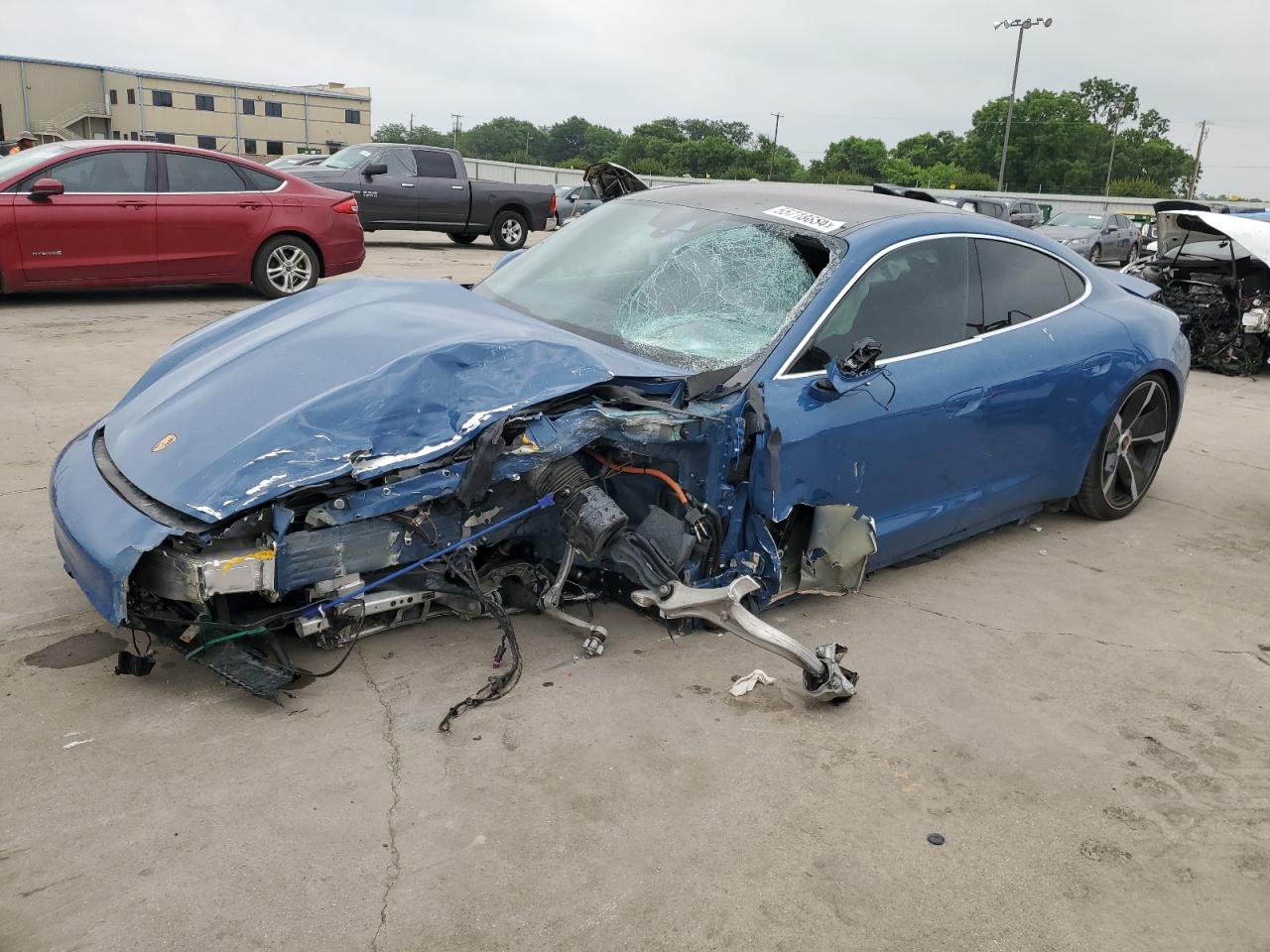 WP0AB2Y19MSA44681 PORSCHE TAYCAN 4S 2021