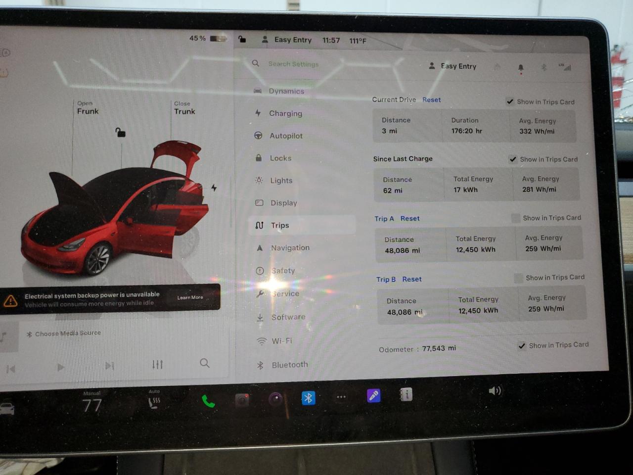 5YJ3E1EA8PF437455 2023 Tesla Model 3