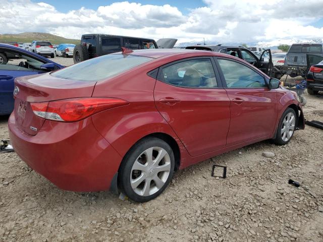 Vin: kmhdh4ae3du526712, lot: 54072524, hyundai elantra gls 20133