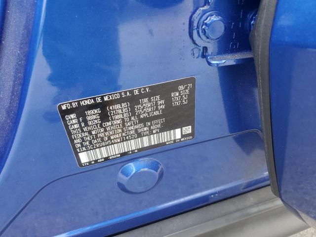 2022 HONDA HR-V EX - 3CZRU6H54NM714520