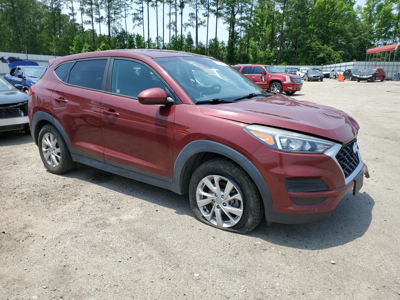 2019 Hyundai Tucson Se vin: KM8J2CA41KU871773