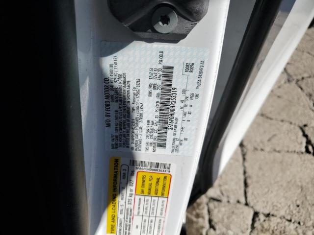 2017 FORD FUSION SE 3FA6P0HD0HR353319