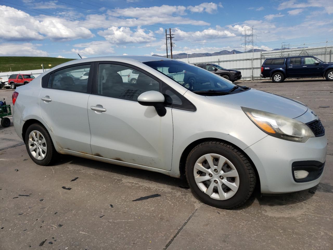 Lot #2554749277 2013 KIA RIO LX