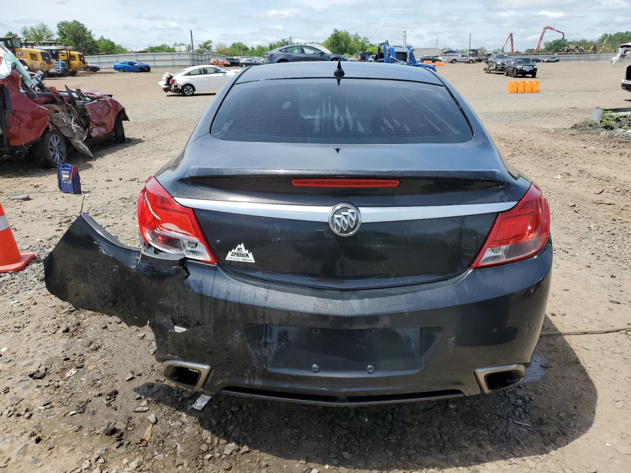 2013 Buick Regal Gs vin: 2G4GV5GV1D9168302