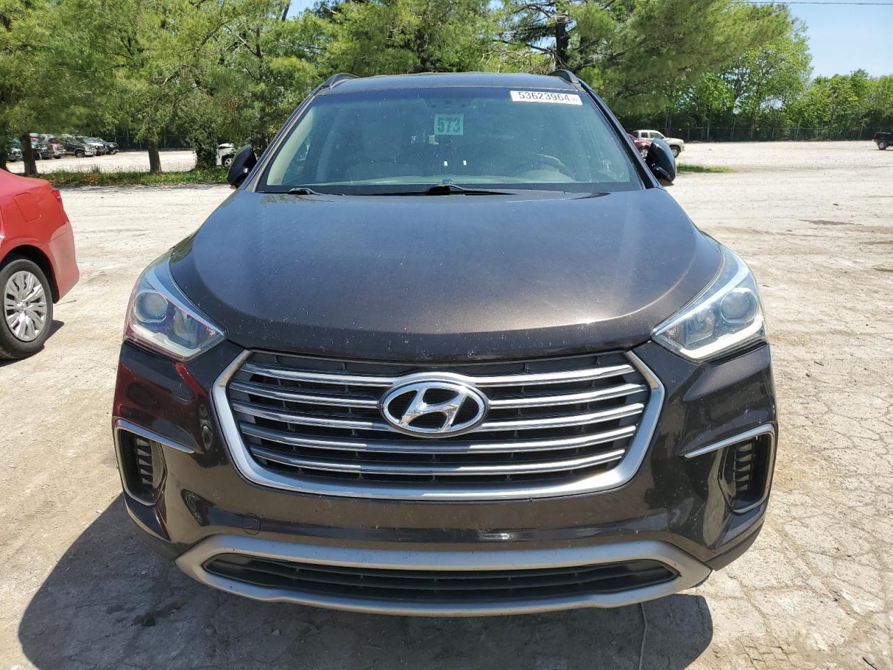 KM8SM4HF5HU187488 2017 Hyundai Santa Fe Se