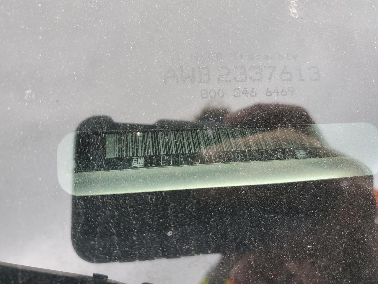 1G1AT58H397197360 2009 Chevrolet Cobalt Lt