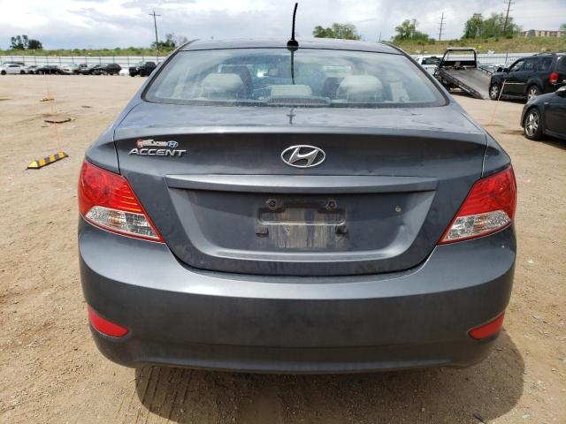 2012 Hyundai Accent Gls VIN: KMHCU4AE6CU225227 Lot: 55671354