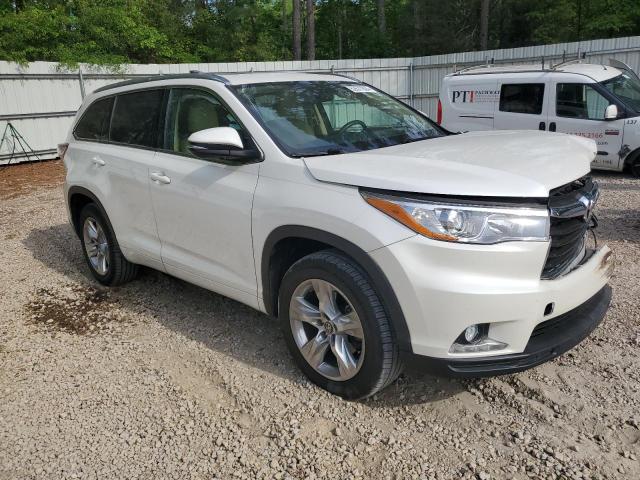 2016 Toyota Highlander Limited VIN: 5TDYKRFH4GS165894 Lot: 53577804