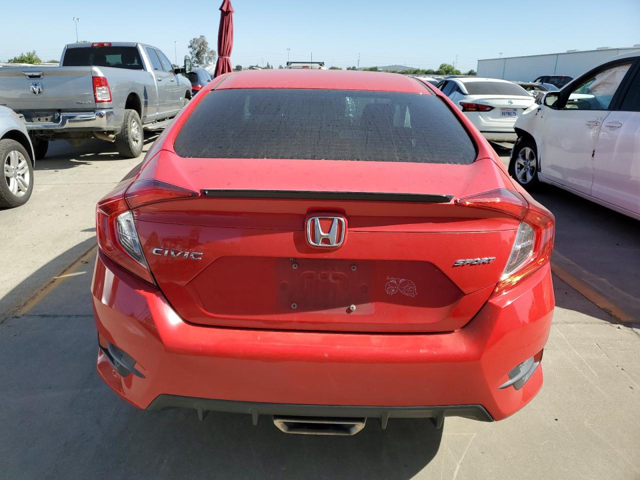 2HGFC2F86KH524604 2019 Honda Civic Sport