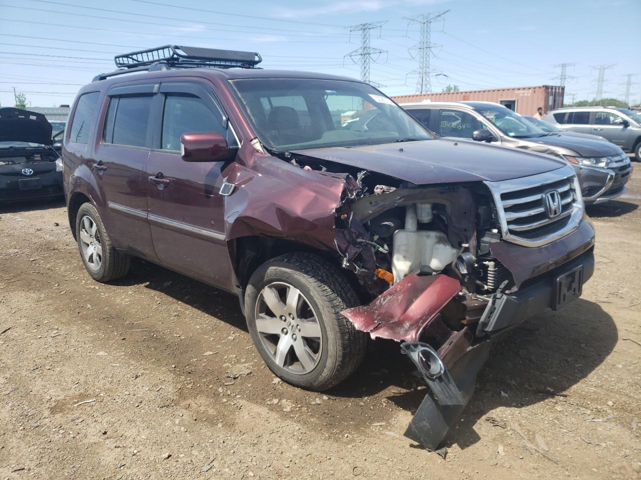 Lot #2568577758 2012 HONDA PILOT TOUR