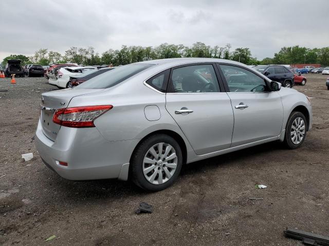 2014 Nissan Sentra S VIN: 3N1AB7AP4EY297860 Lot: 53783614