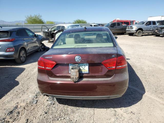 2012 Volkswagen Passat Se VIN: 1VWBP7A36CC089756 Lot: 56077134