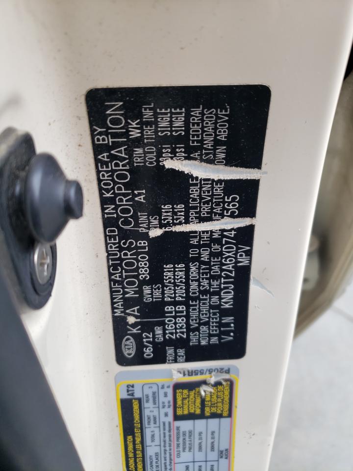 KNDJT2A6XD7497565 2013 Kia Soul +