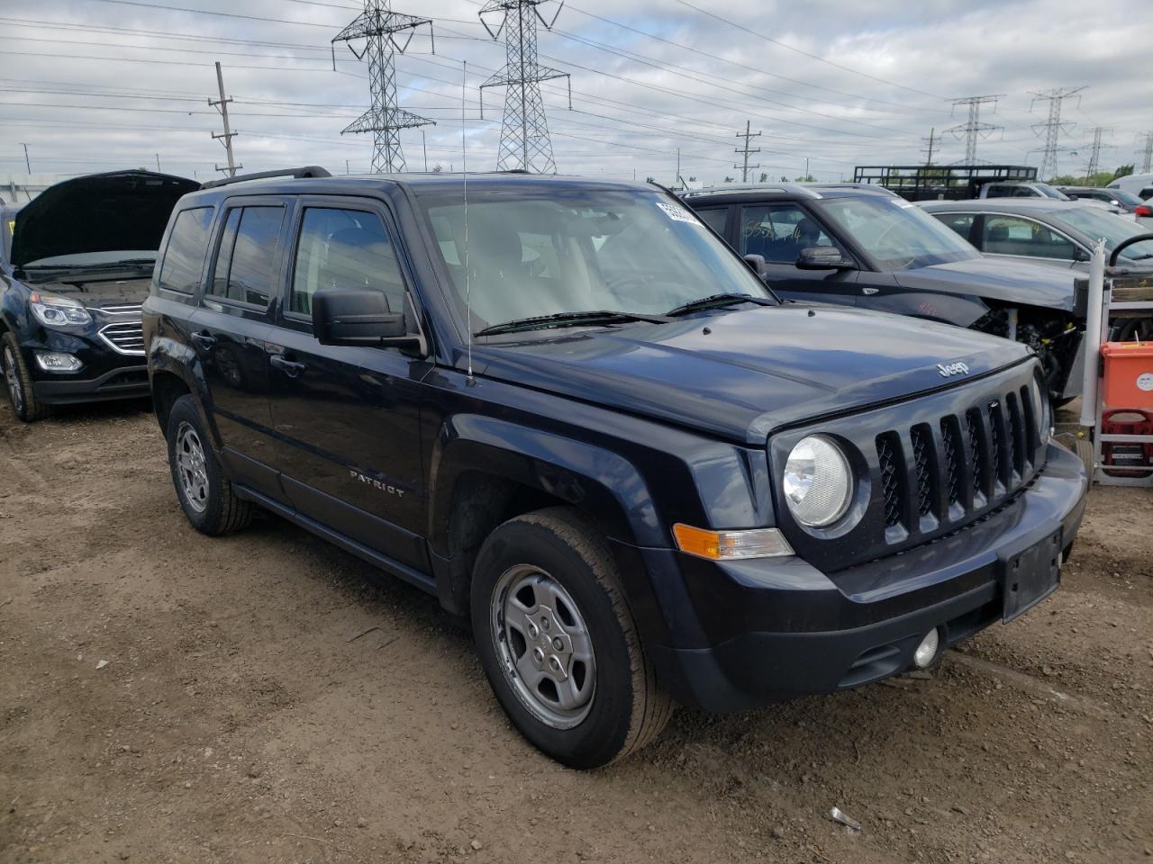 1C4NJPBA0ED694724 2014 Jeep Patriot Sport