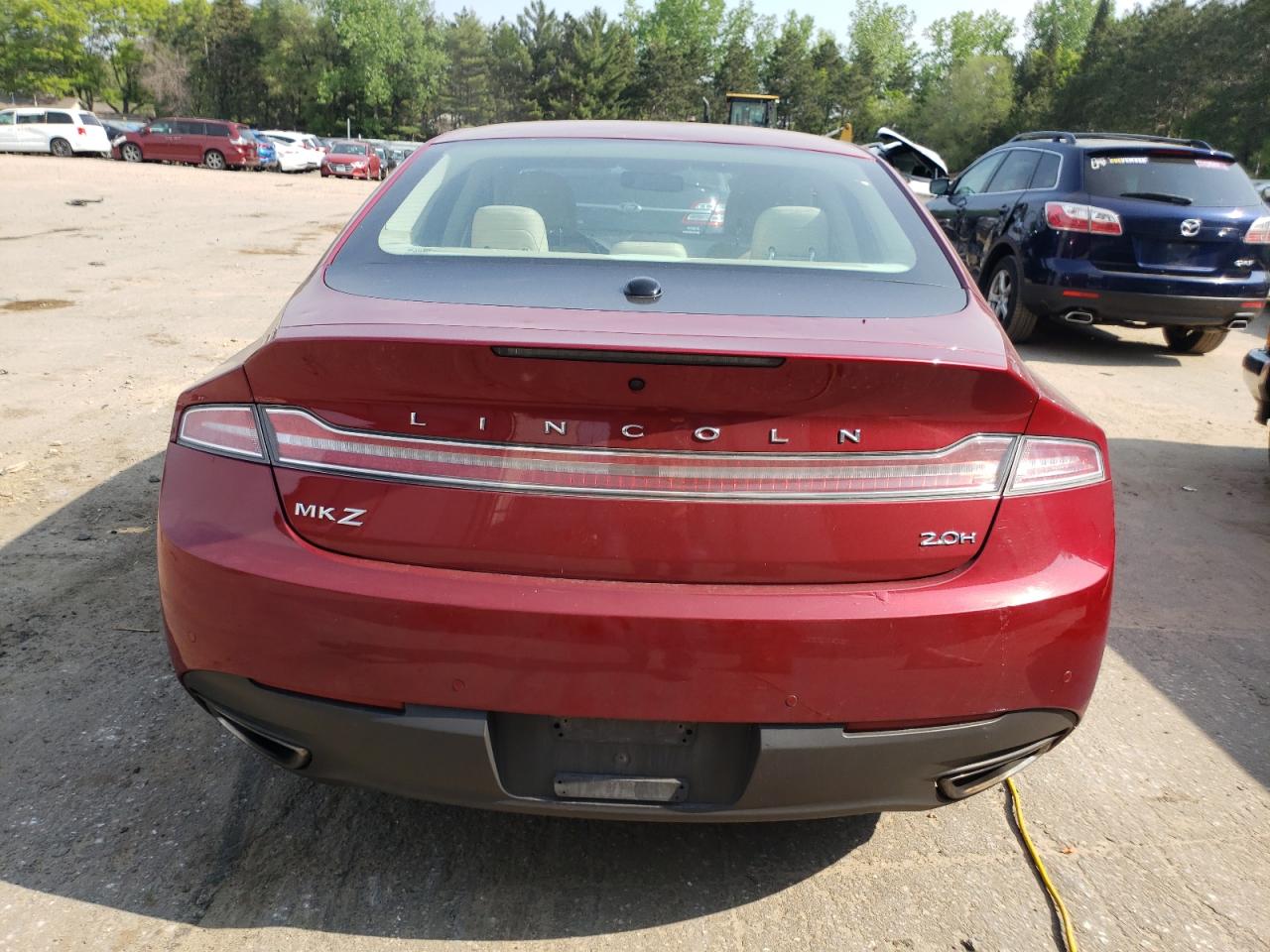 3LN6L2LU0ER804622 2014 Lincoln Mkz Hybrid