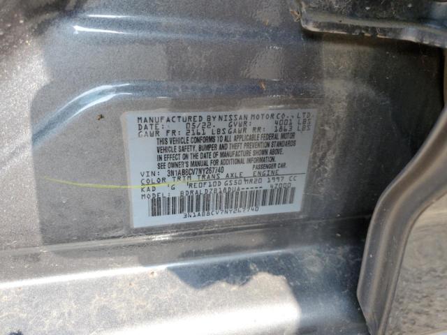 2022 Nissan Sentra Sv VIN: 3N1AB8CV7NY267740 Lot: 55693874