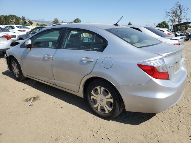 Vin: jhmfb4f33cs004712, lot: 54791534, honda civic hybrid l 20122