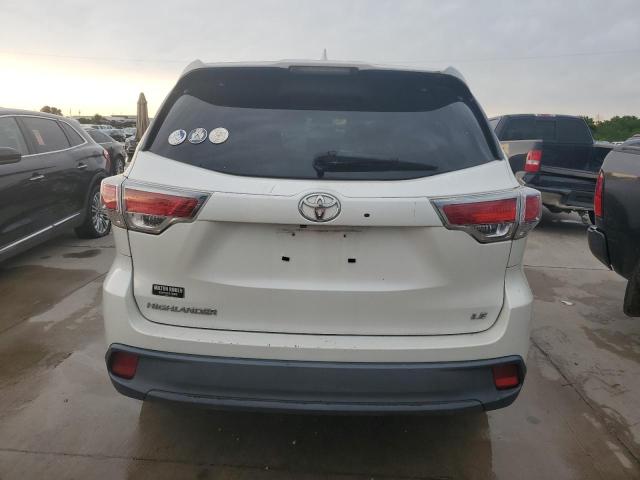 2014 Toyota Highlander Le VIN: 5TDZKRFH5ES010207 Lot: 57258984