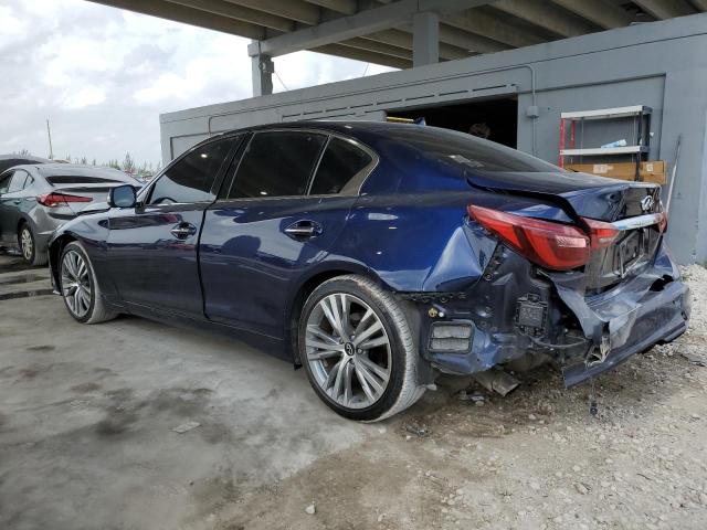 2021 Infiniti Q50 Sensory VIN: JN1EV7CP1MM701821 Lot: 53715344