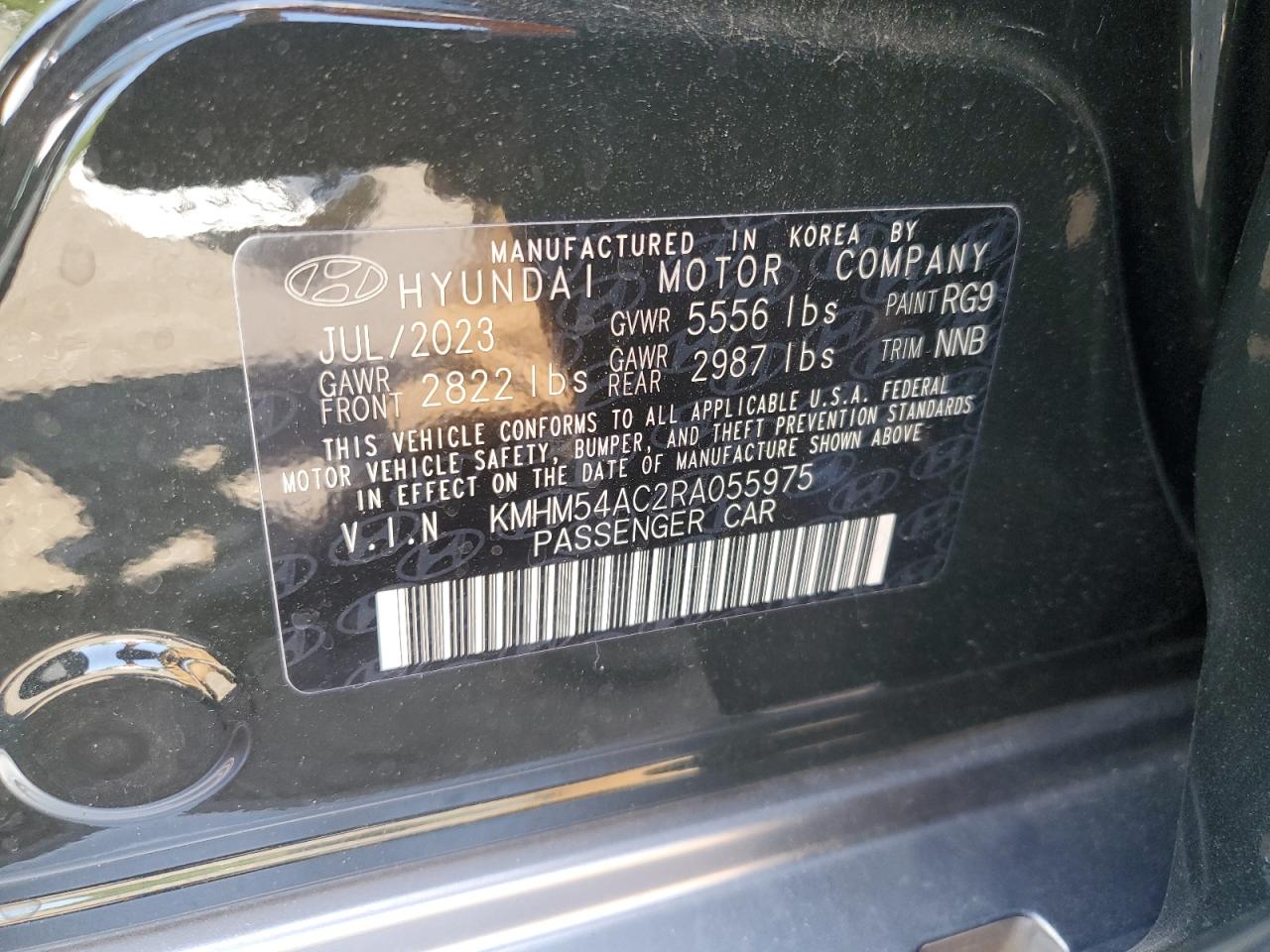 KMHM54AC2RA055975 2024 Hyundai Ioniq 6 Limited