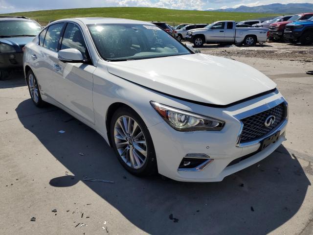 2022 Infiniti Q50 Luxe VIN: JN1EV7BR2NM342581 Lot: 55334054