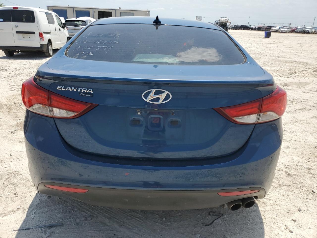 KMHDH6AH2EU024300 2014 Hyundai Elantra Coupe Gs