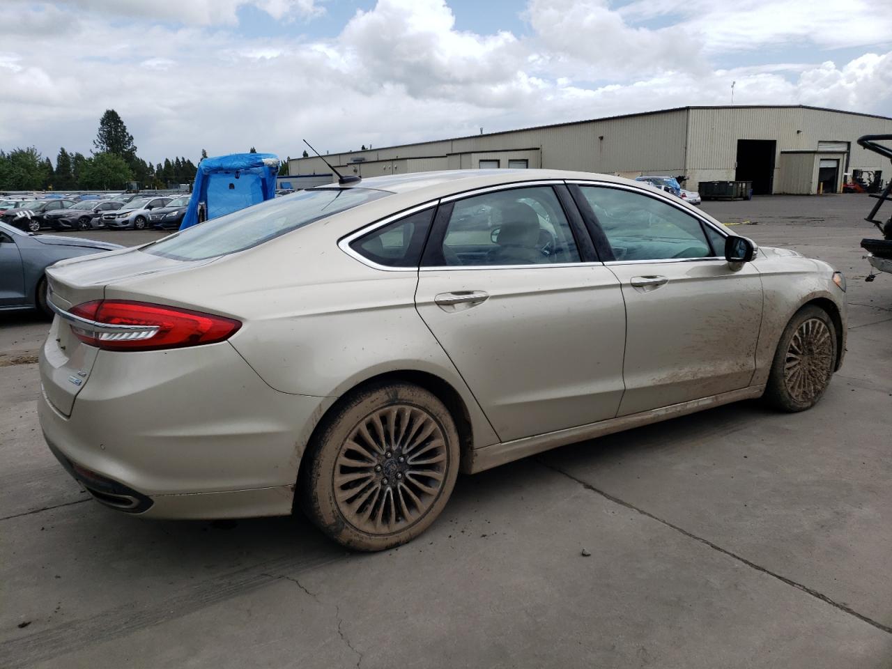 Lot #2846007443 2017 FORD FUSION SE