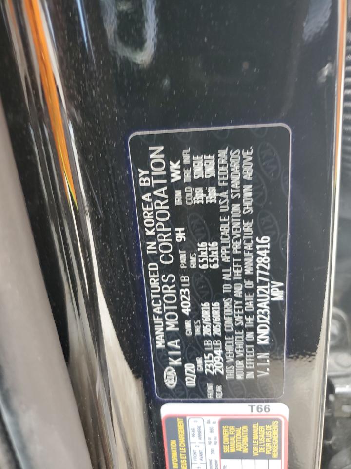 KNDJ23AU2L7728416 2020 Kia Soul Lx