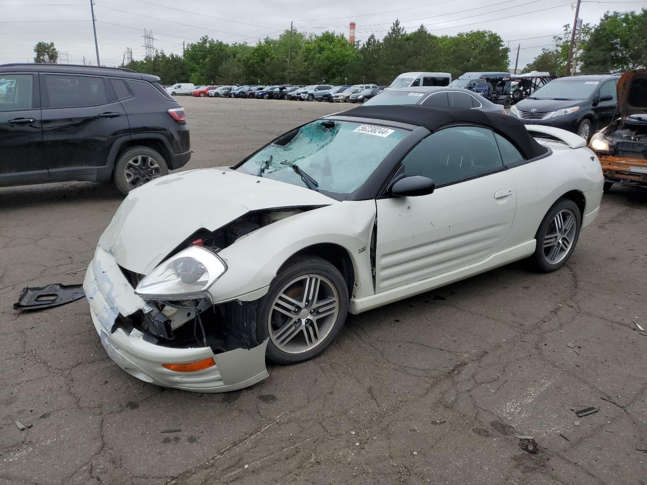 4A3AE75H23E077602 2003 Mitsubishi Eclipse Spyder Gts