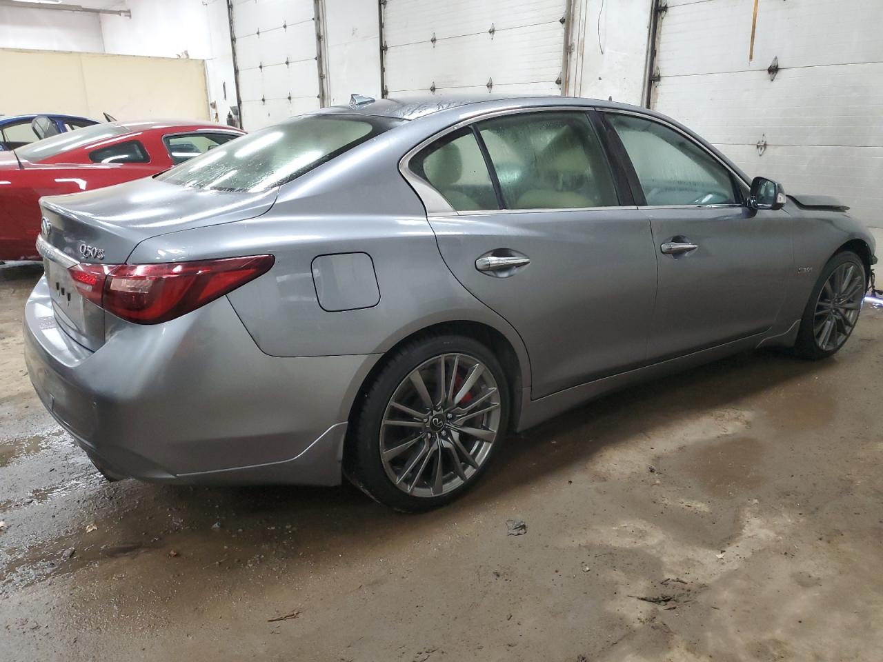 2019 Infiniti Q50 Red Sport 400 vin: JN1FV7AR5KM830019