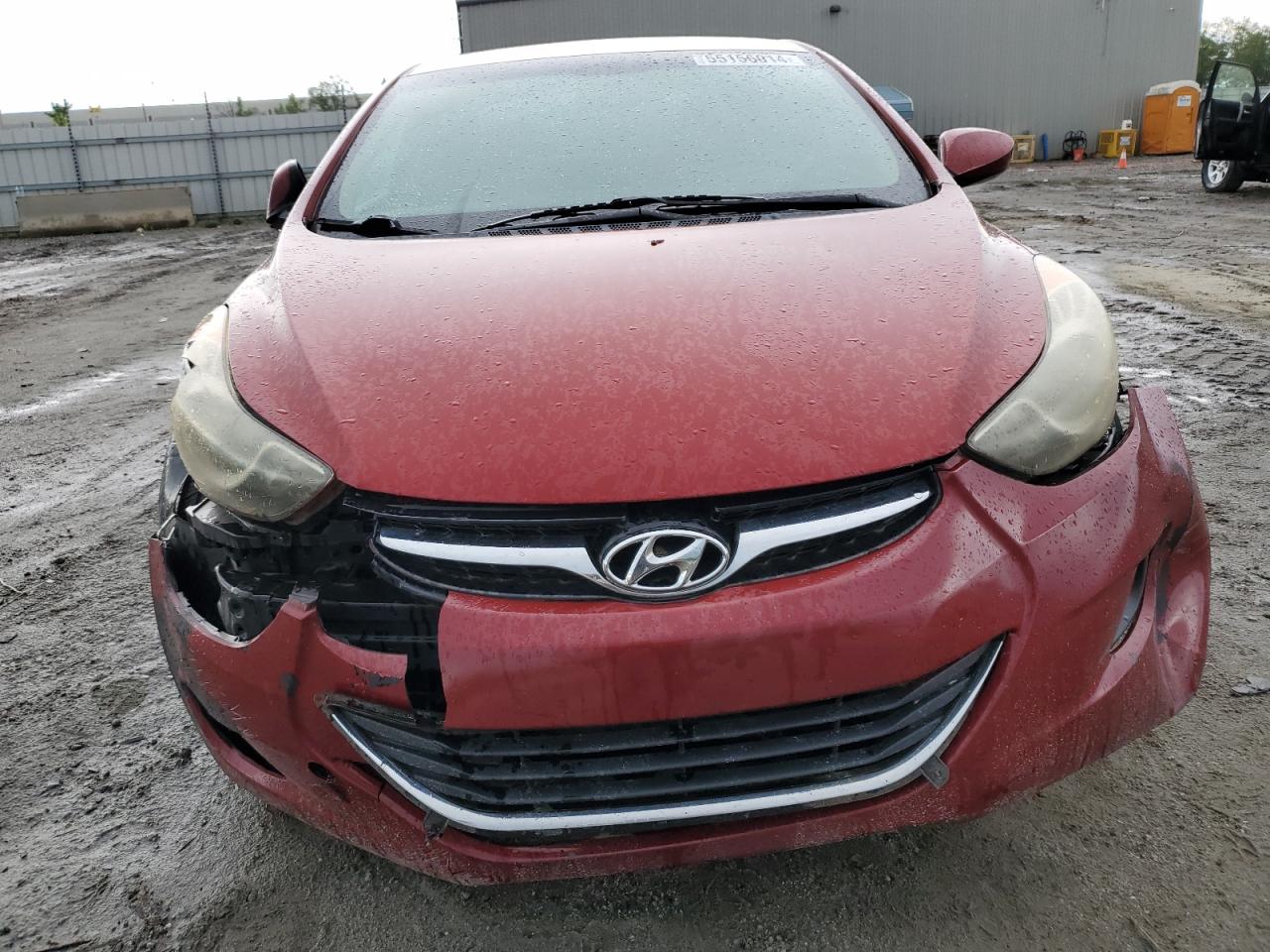 KMHDH4AE4DU563459 2013 Hyundai Elantra Gls