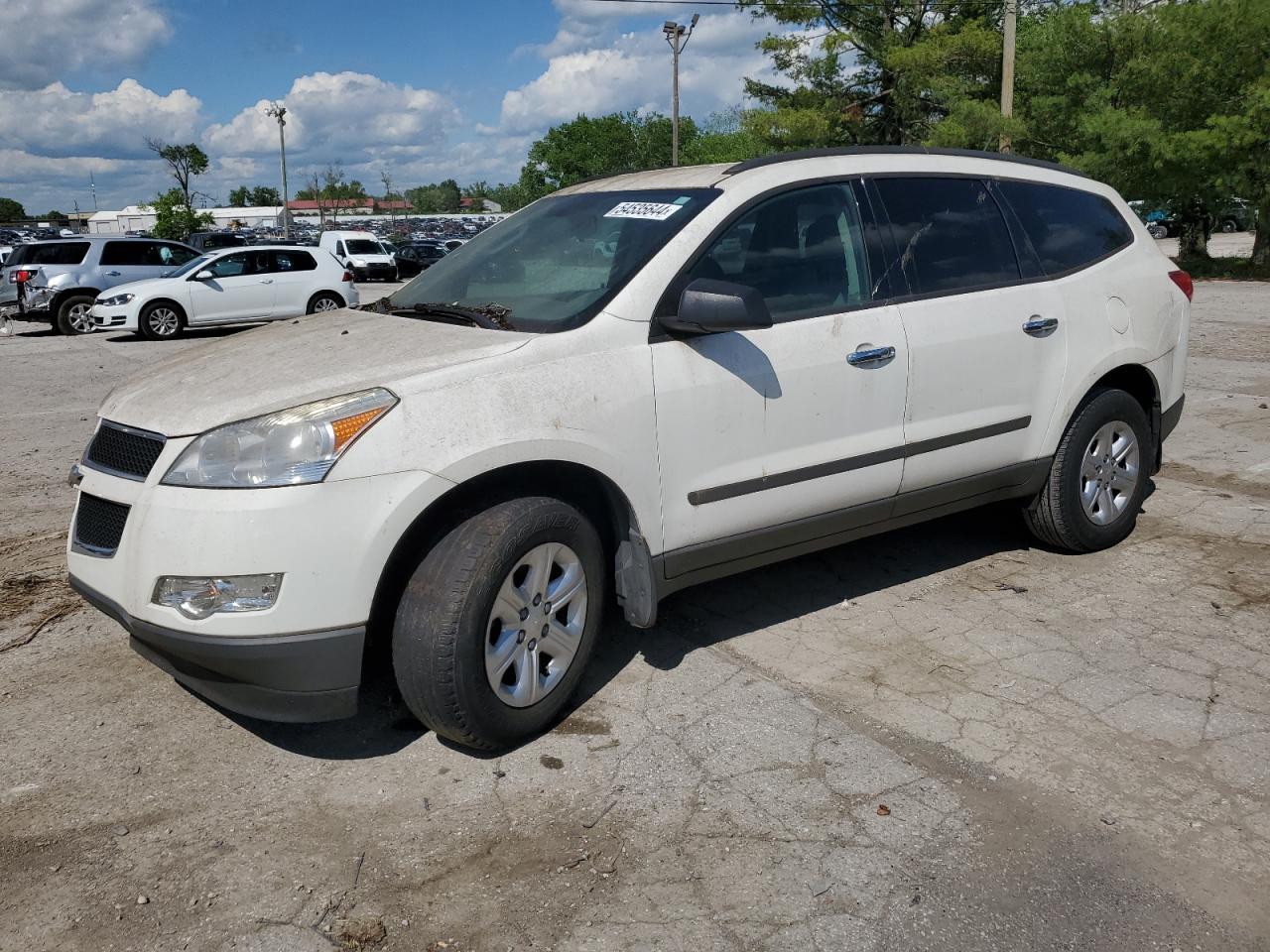 2012 Chevrolet Traverse Ls vin: 1GNKRFED6CJ366886