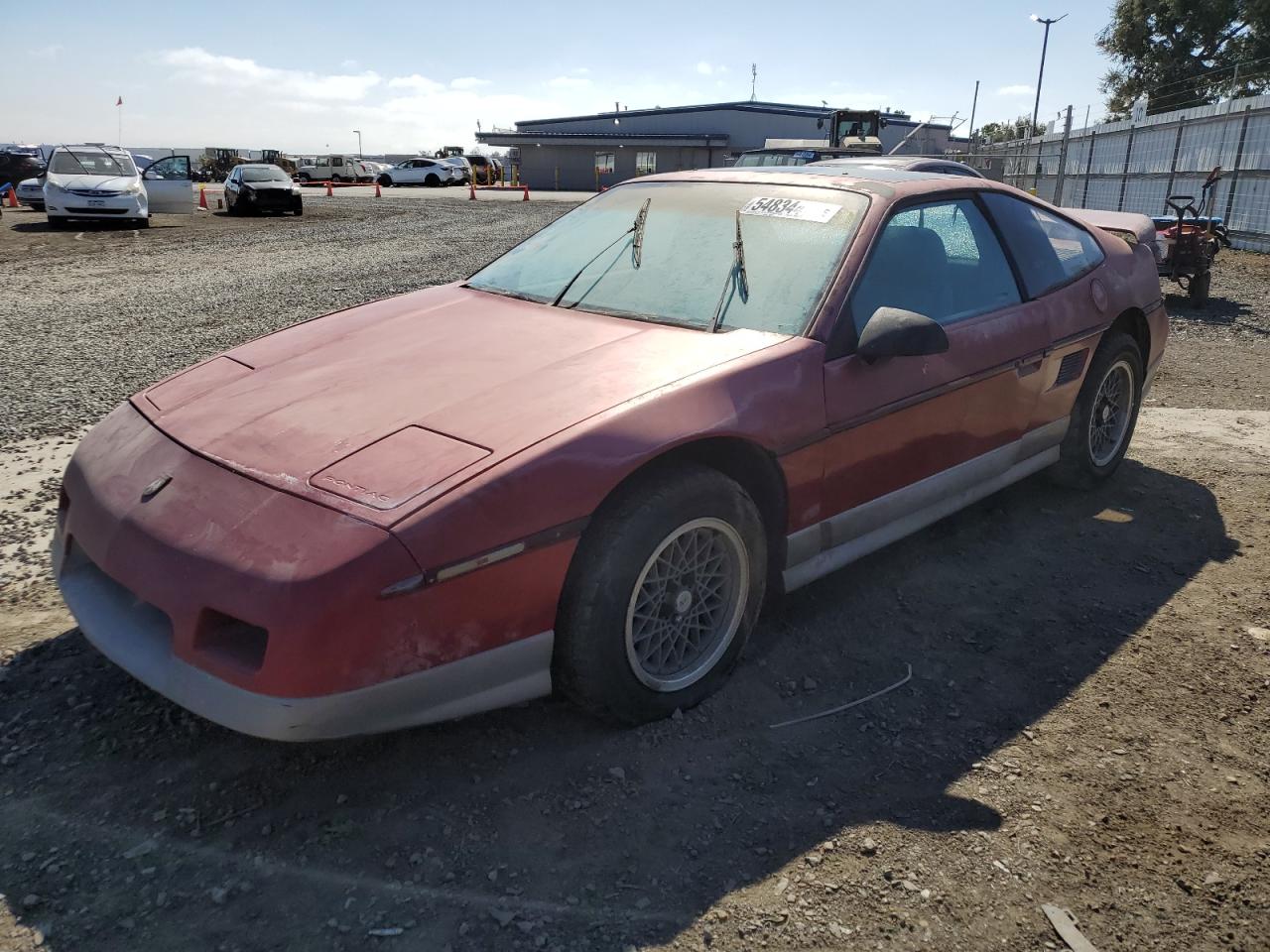 1G2PG119XHP206057 1987 Pontiac Fiero Gt