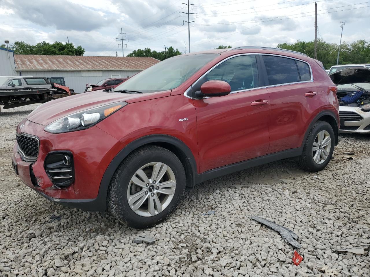 KNDPMCAC8J7361935 2018 Kia Sportage Lx