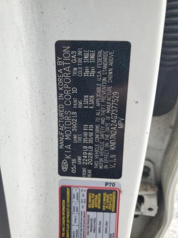 2016 Kia Soul VIN: KNDJN2A24G7377529 Lot: 56634044